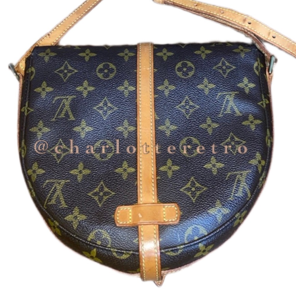 90s vtg Louis Vuitton Chantilly Crossbody • France - Picture 4 of 15
